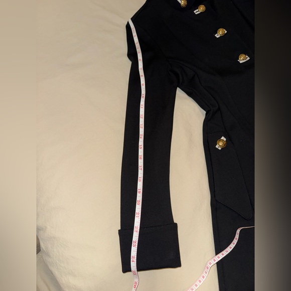 Joseph Ribkoff Black Jacket with Gold Buttons - Picture 8 of 15